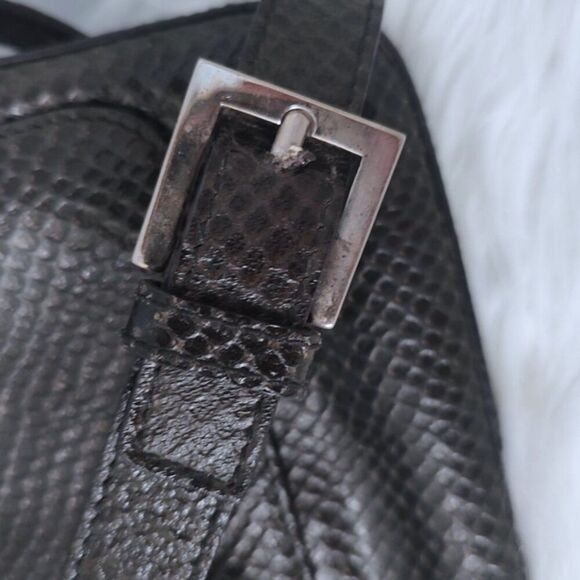 Bally vintage snake embossed crossbody EUC - Picture 3 of 13